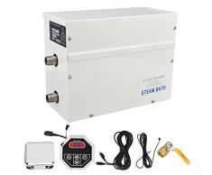 Sistema di Kit Generatore di Doccia a Vapore, Generatore di Vapore 3KW Doccia a Vapore Decalcificazione Automatica SPA Generatore di Bagno Turco Accessorio per Bagno Turco 220‑240V