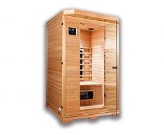Poolprofi Grenada - Sauna a infrarossi, 120 x 120 x 194 cm