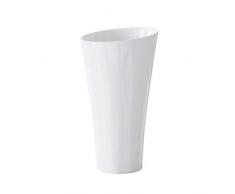 Mai & Mai® Lavandino a Colonna 50.5X50.5X88cm, Lavandino su Piedistallo per Bagni Colossum33 da Minerale Fuso, Bianco