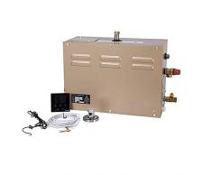 Hanchen - Generatore di vapore per sauna bagno turco doccia 2 m3, temperatura regolabile 25 – 55 °C, timer 30 min-12 h, 220 V CE 3KW / 220V