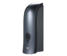 Andoer Dispenser di Sapone da 300 ml, Dispenser per Sapone Liquido Montaggio a Parete, Dispenser di Sapone Manuale a Testa Singola, per bagnoschiuma, Shampoo e disinfettante per Le Mani