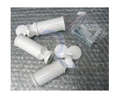 SCALDASALVIETTE CORTINA ELETTRICO BIANCO CM 72X40 CON TERMOSTATO