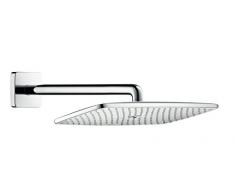 hansgrohe Raindance E Soffione doccia 360 1 getto con braccio doccia 39 cm, cromo, 27376000