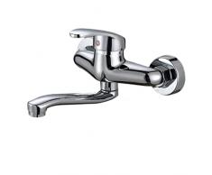 DOITOOL Rubinetti Per Lavelli Bagno Rubinetto Del Lavandino Di Utilità Rubinetto Della Vasca Bagno Rubinetto A Parete Rubinetto Del Bacino Della Doccia Del Bagno Rubinetto