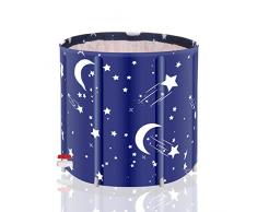 Vasca da bagno per adulti, vasca da bagno con cabina doccia indipendente, vasca idromassaggio per bagno piccolo