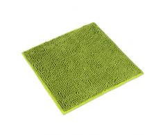 WohnDirect Premium Tappetino da Bagno Verde - Tappetino da Bagno Morbido e Antiscivolo - Microfibra Durevole e Assorbente, Lavabile in Lavatrice - 45x45cm