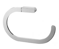 Bisk Natura Porta Asciugamani ad Anello, Cromo