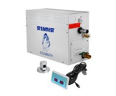 BuoQua 9KW Generatore Di Vapore Sauna Home Spa Doccia Generatore Di Vapore Per Bagno Turco Di Piccolo Volume Con Controller Digitale (9kw)