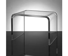 JXING Sgabello da Bagno, Sedia da Doccia Domestica per Anziani E Bambini, Sgabelli da Bagno Antiscivolo, Sgabello per Il Cambio di Scarpe in Acrilico Creativo, Nessuna necessità di Installazione