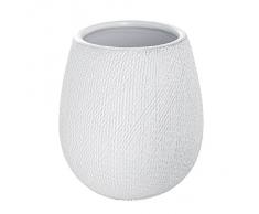 FERIDRAS Safari Portaspazzolino, Bianco, 9x9x10 cm