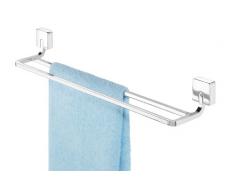 Tiger Impuls Portasciugamani, Zamak, Acciaio Inox Spazzolato, 57,3 x 7,4 x 10,8 cm