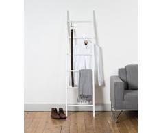 Vestiti capo laccato 8 colori. 5 stelle valutazione. Realizzato a mano in Germania. Legno massiccio Odenwald. Asciugamano Scala, portasciugamani, Servomuto, Servomuto bianco