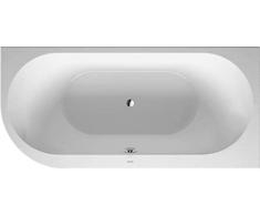 Vasca da Bagno Duravit Darling New 190x90cm, Angolo a Destra, 700247, con Rivestimento e Cornice in Acrilico - 700247000000000