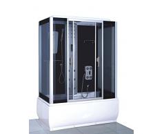 VASCA DOCCIA IDROMASSAGGIO 2 PERSONE NUOVA CABINA DOCCIA Sicily 150 x 83 cm