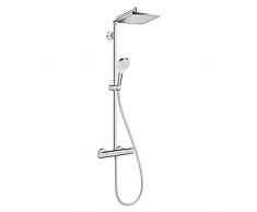hansgrohe Crometta E Colonna doccia 240 1 getto EcoSmart con termostatico, cromo, 27281000