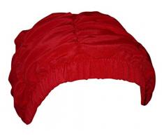 Fashy-Cuffia da doccia da donna, colore: rosso
