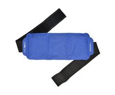 kwmobile Cuscinetto Termico Gel Caldo Freddo - Cintura Fascia Termica Elastica Schiena Addome - Cuscino Termico Ghiaccio Sintetico Borsa Acqua Calda