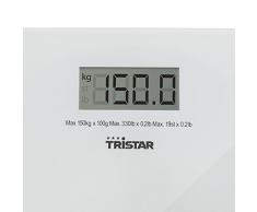 Tristar WG-2419 - Bilancia pesapersone Ultrasottile - Vetro temperato