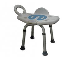 GIMA 27733 Sgabello da Bagno Girevole Regolabile