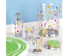 InterDesign Doodle Pompa Dispenser di Sapone per Cucina/Bagno, 10.25x10.25x19.25 cm
