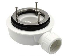 Dianhydro PILETTA IN PVC PER PIATTO DOCCIA RIBASSATO SIMIL STONE - Diam. 90