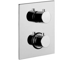LIQ518CR/M Miscelatore termostatico incasso doccia (2 uscite) LIGHT PAFFONI