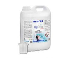 Metacril Alga Clean Shock 5 LT Doppia Azione+ dosatore.Antialga per Idromassaggio,Piscina e Spa,rigide o gonfiabili(Jacuzzi,Teuco,Dimhora,Intex,Bestway,ECC.) Spedizione IMMEDIATA