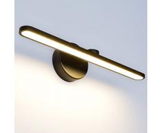 TYhogar Lampada da Specchio Bagno 40 CM, 12W 1320 Lumen LED Lampada da Specchio per Bagno Luce Specchio Bagno Applique Adatto per Specchio/Armadio/Illuminazione a Parete/Murales