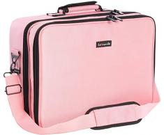 Leonardo LEO50820 Portatrucco Valigetta Porta Trucchi per il Trucco Professionale Borsa Portatrucco per Cosmetici da Viaggio per Make-up Artist grande senza specchio