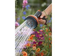 Lancia a Doccia Multifunzione Gardena Premium: Doccia da Giardino per LIrrigazione e La Pulizia, 5 Tipi di Getto, Filtro Antisporco (18317-20)