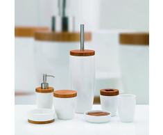 kela 20960 Scopino da Bagno e Supporto scopino e Porta scopino WC