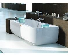 Jacuzzi Aquasoul Double vasca da bagno idromassaggio angolare AQU50011744SX