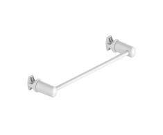 Handy linear 410 - portasciugamani, si fissa direttamente sul radiatore scaldasalviette - Bianco