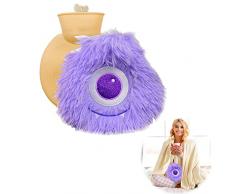 Borsa Acqua Calda Peluche,Borsa dellAcqua Calda da 550ml,Boule Acqua Calda Per Alleviare Il Dolore E Calde Notti,Ottimo Regalo per Bambini, Donne e Anziani