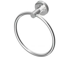 Ideal Standard A9130AA Serie IOM Portasciugamani ad Anello, Diametro 18 cm, Cromato