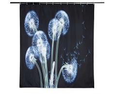 ammybeddings la tenda della doccia impermeabile e muffa prova decorativi bagno tende con ganci, dente di leone poliestere extra lungo tende da doccia 180x200cm