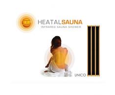 Pannello sauna infrarossi per doccia Unico - Trasforma la doccia in una sauna