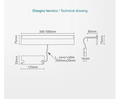 Lampada Led per Illuminazione Bagno Karin S3 (L.300mm)