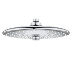Grohe 26457000 - Soffione Doccia a 3 Getti, Grigio (Cromo), Diametro 260 mm