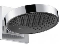 hansgrohe Rainfinity Soffione doccia 250 1 getto EcoSmart con attacco a parete, cromo, 26227000