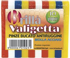 Mollette da bucato in valigetta 10 pezzi