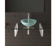 Vetro lavabo/lavabo/ciotola in vetro/bagno/Alpi Berger Serie 50/mobili in vetro/lavabo/lavaggio tavoli per il tuo Esclusivo bagno/Lavandino