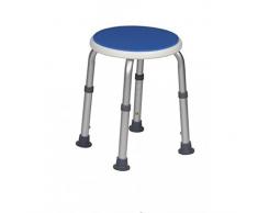 Ambra – Sgabello con seduta doccia blu