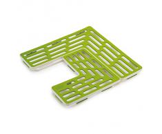 Joseph Joseph Sink Saver Tappetino per Proteggere il Lavabo dai Graffi e Usura, Plastica, Verde