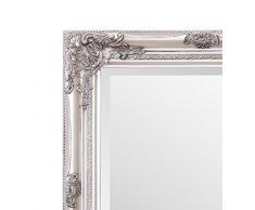 Selezionare specchi Rhone Specchio da Parete – French Vintage, Stile rococò Barocco – Argento – 60 cm x 90 cm – Shabby Chic Home Decor by