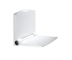 Sedile pieghevole da doccia, sedile per doccia, da montare a parete, in ABS, portata fino a 200 kg, antiscivolo