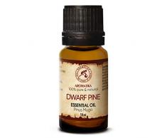 Olio Essenziale di Pino Mugo 10ml - Pinus Mugo - Austria - 100% Puro & Naturale - per Bagno - Sauna - Aromaterapia - Dwarf Pine Essential Oil