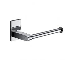 Gedy G-Singapore Porta Rotolo Carta igienica, Colore Cromo, Componenti Realizzati in Acciaio Inox e Cromall, Garanzia 10 Anni, Misure 6 x 15 x 6,6 CM, Design R&S Inossidabile, Cromato, Unica