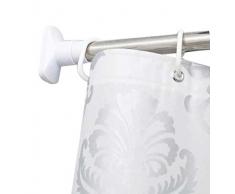 SALOVES Moda Tende da Doccia, Tenda Doccia + 12 Ganci Impermeabile Anti-Muffa e Anti-batterico in PEVA per Bagno / Vasca da Bagno 180*180cm