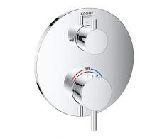 Grohe GRO-24138003 Miscelatore termostatico Vasca-Doccia a 2 Vie, Cromo